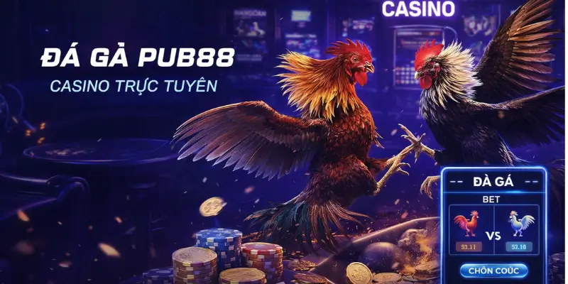 Giới thiệu sảnh đá gà Pub88