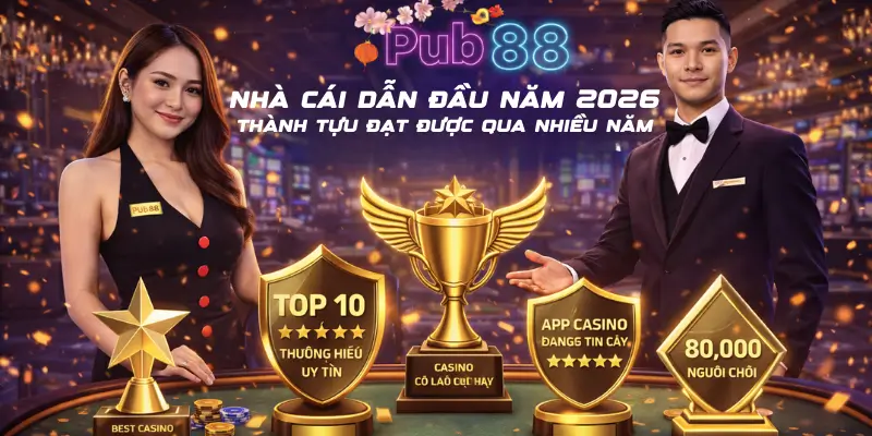 Những thành tựu nổi bật mà Pub88 đạt được